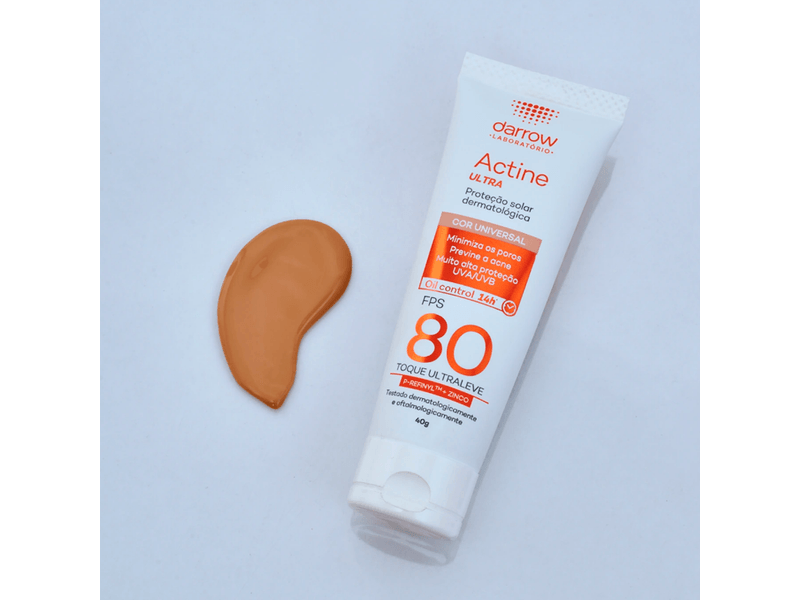 Protetor-Solar-Facial-Darrow-Actine-Ultra-FPS80-Cor-Universal-40g