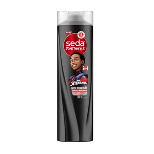 Shampoo Seda Juntinhos 2em1 Marvel Spider-Man Super Hidratação 300ml