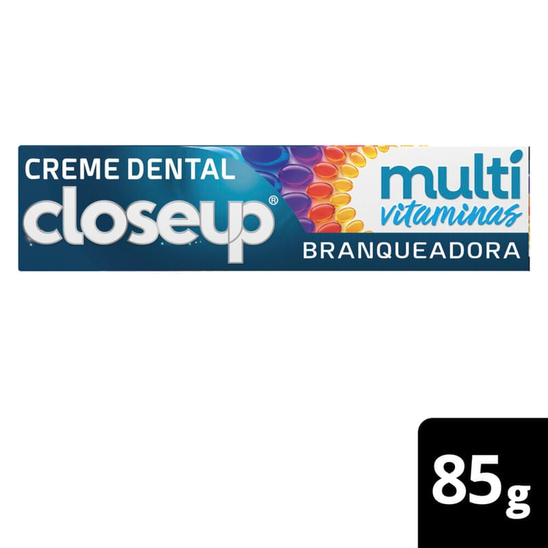 Pasta de Dente: Close-Up Multi Vitaminas Branqueadora 85g