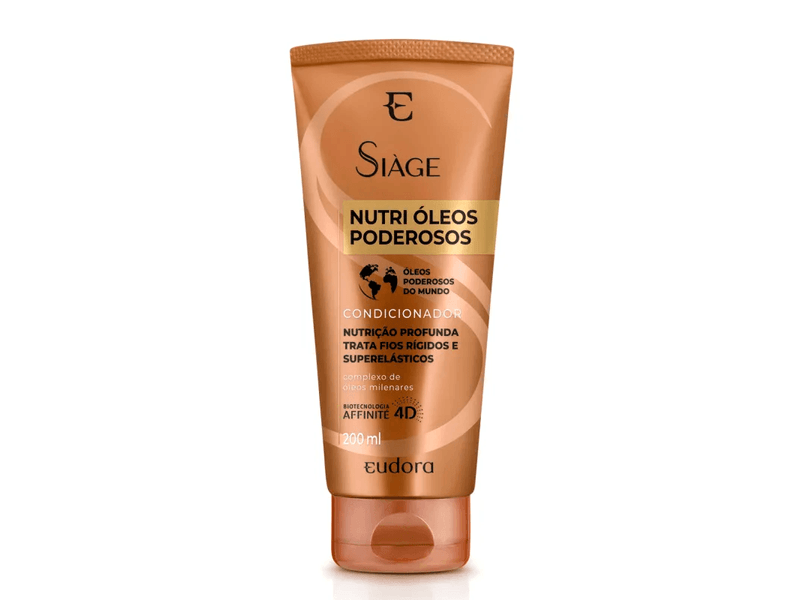 Condicionador Eudora Siàge Nutri Óleos Poderosos 200ml