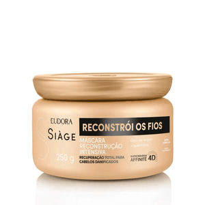 Máscara Capilar Eudora Siàge Reconstrói Os Fios 250g