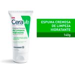 Espuma-Cremosa-Cerave-de-Limpeza-Hidratante-140g