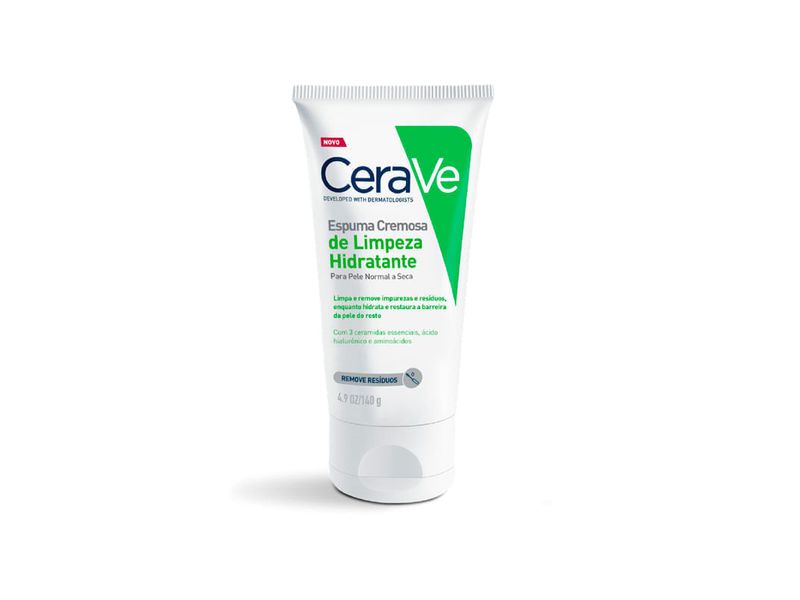 Espuma-Cremosa-Cerave-de-Limpeza-Hidratante-140g