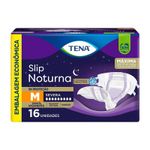 Fralda-Geriatrica-Tena-Slip-Noturna-M-Embalagem-Economica-16-Unidades