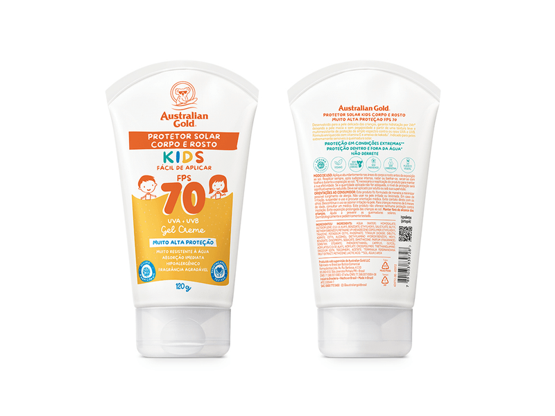 Protetor-Solar-Corpo-e-Rosto-Australian-Gold-Kids-FPS70-Gel-Creme-120g