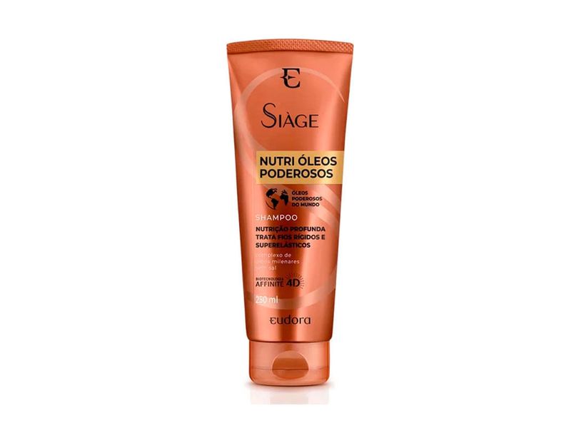 Shampoo Eudora Siàge Nutri Óleos Poderosos 250ml