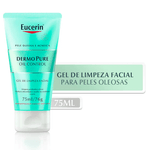 Kit-Protetor-Solar-Facial-Eucerin-Sun-Oil-Control-FPS60-50ml---Gel-de-Limpeza-Facial-Eucerin-DermoPure-Oil-Control-75ml