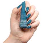 Esmalte-Risque-Cremoso-Nosso-Metaverso-Azul-Meu-Avatar-Minhas-Regras-8ml
