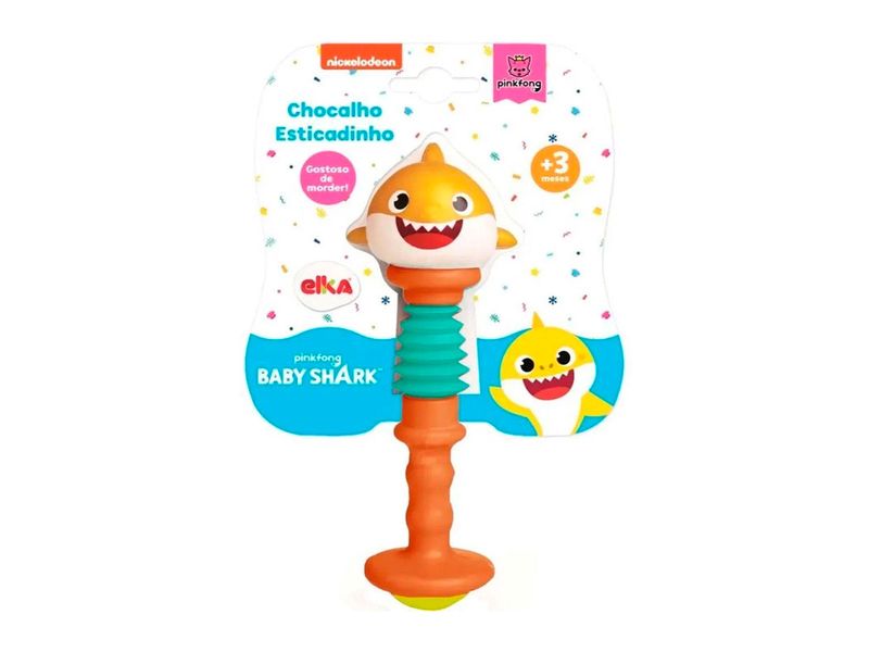 Chocalho-Esticadinho-Elka-Baby-Shark---3-Meses-1-Unidade