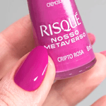 Esmalte-Risque-Cremoso-Nosso-Metaverso-Rosa-Cripto-Rosa-8ml