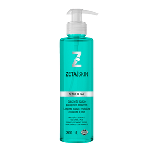 Sabonete Líquido Zeta Skin Sensi Clean Pele Sensível 300ml