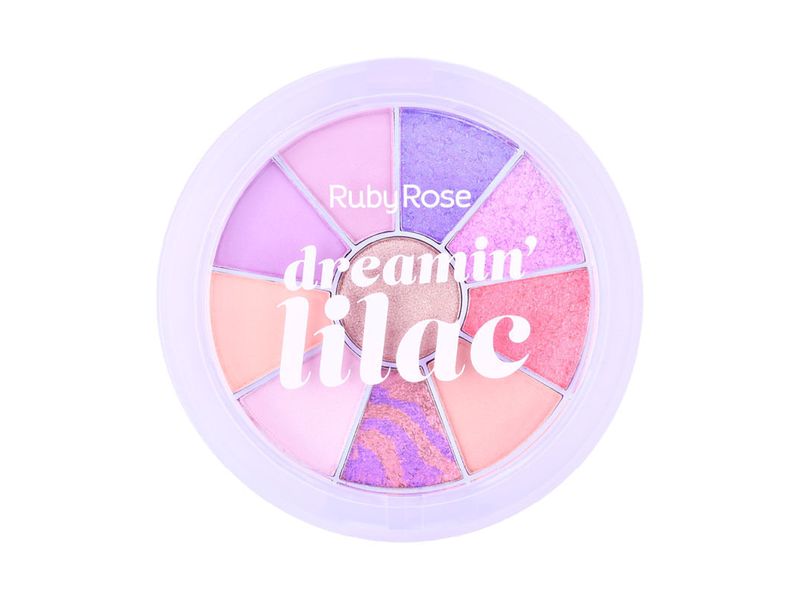 Paleta-de-Sombras-e-Iluminador-Ruby-Rose-Highlight-Dreamin-Lilac-HB-1075-1