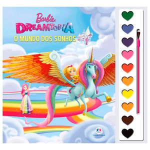 Livro Barbie Dreamtopia O Mundo dos Sonhos 1 Unidade