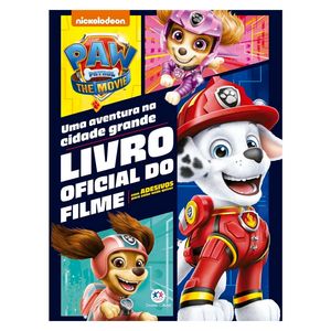 Livro Patrulha Canina Uma Aventura na Cidade Grande 1 Unidade