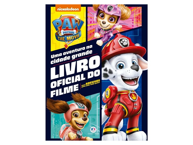 Livro-Patrulha-Canina-Uma-Aventura-na-Cidade-Grande-1-Unidade