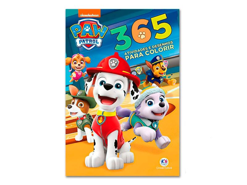 Livro-Patrulha-Canina-365-Atividades-e-Desenhos-para-Colorir-1-Unidade