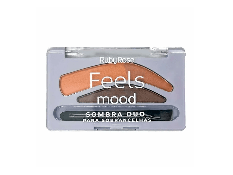 Sombra Duo Para Sobrancelhas Ruby Rose Feels Mood Cor 02 1 Unidade