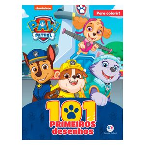 Livro Patrulha Canina 101 Primeiros Desenhos 1 Unidade