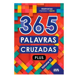Livro 365 Palavras Cruzadas Plus Volume III 1 Unidade