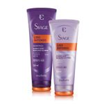 Kit-Shampoo-Eudora-Siage-Liso-Intenso-250ml---Condicionador-200ml