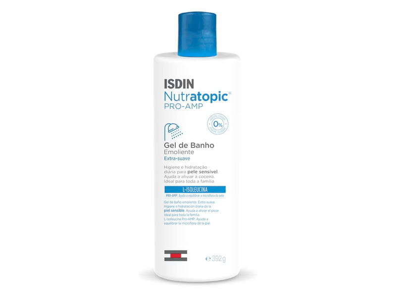 Gel-De-Banho-Emoliente-Isdin-Nutratopic-Pro-Amp-392g