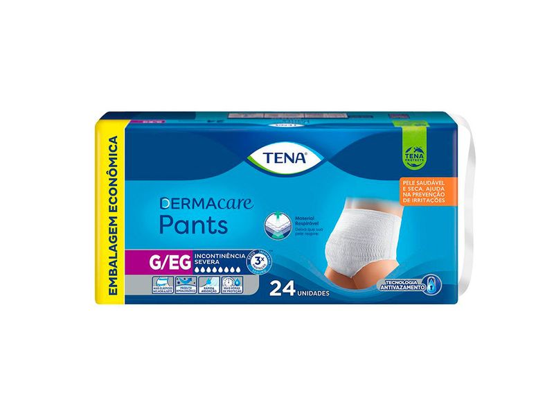 Roupa-Intima-Tena-Pants-Dermacare-G-EG-24-Unidades