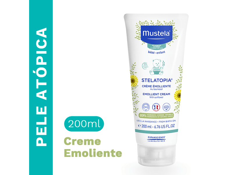 Creme-Emoliente-Mustela-Stelatopia-Bebe-enfant-200ml