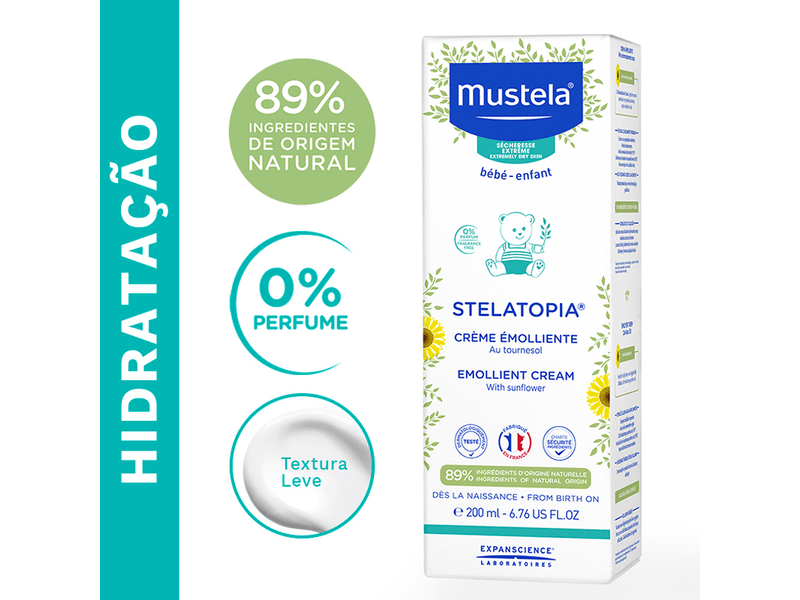 Creme-Emoliente-Mustela-Stelatopia-Bebe-enfant-200ml