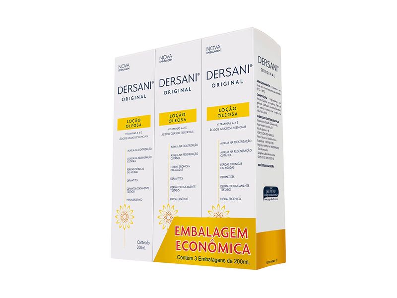 Kit-Locao-Hidratante-Dersani-Original-3-Unidades-com-200ml-Cada