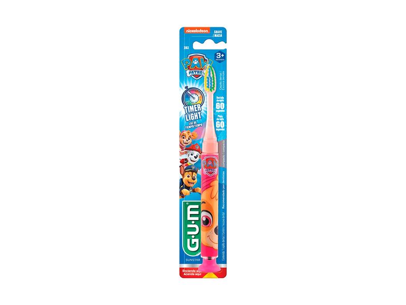 Escova-Dental-Infantil-G.U.M-Patrulha-Canina-Timer-Light--3-Anos-1-Unidade