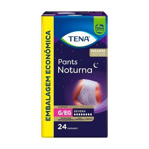 Roupa Íntima Tena Pants Noturna G/EG 24 Unidades