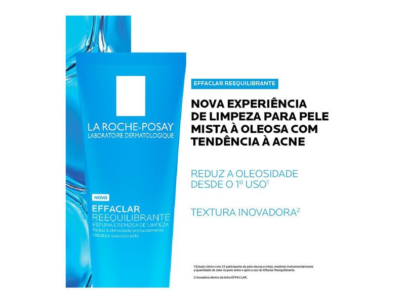 Espuma-Cremosa-de-Limpeza-La-Roche-Posay-Effaclar-Reequilibrante-100g