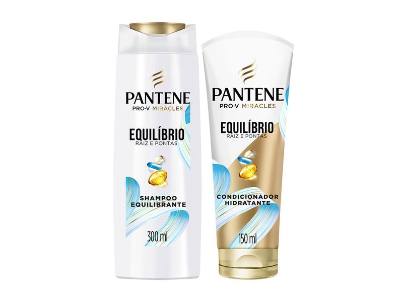 Kit-Shampoo-Pantene-Equilibrio-Raiz-e-Pontas-300ml---Condicionador-150ml