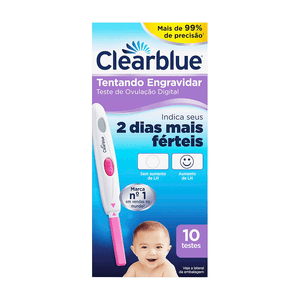 Teste de Ovulação Digital Clearblue 10 Unidades