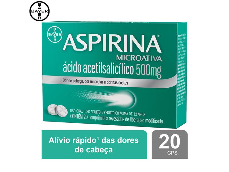 analgesico-aspirina-microativa-bayer-20-comprimidos-revestidos-de-liberacao-modificada-farmacia-online-drogal
