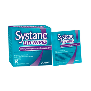 Systane Lid Wipes 30 Lenços Umedecidos