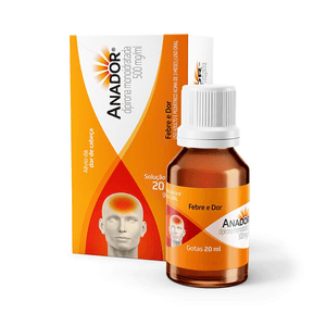 Anador 500mg Frasco Gotejador 20ml