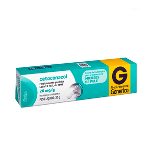Cetoconazol 20mg/g Medley Creme Dermatológico 30g