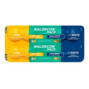 Naldecon Pack Dia e Noite 6 Comprimidos