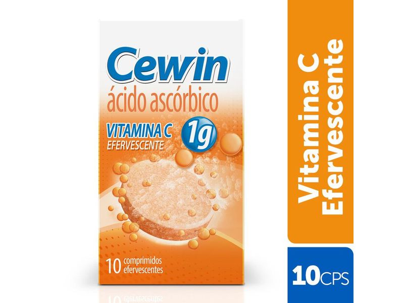 Vitamina-C-Cewin-1g-com-10-Comprimidos-Efervescentes