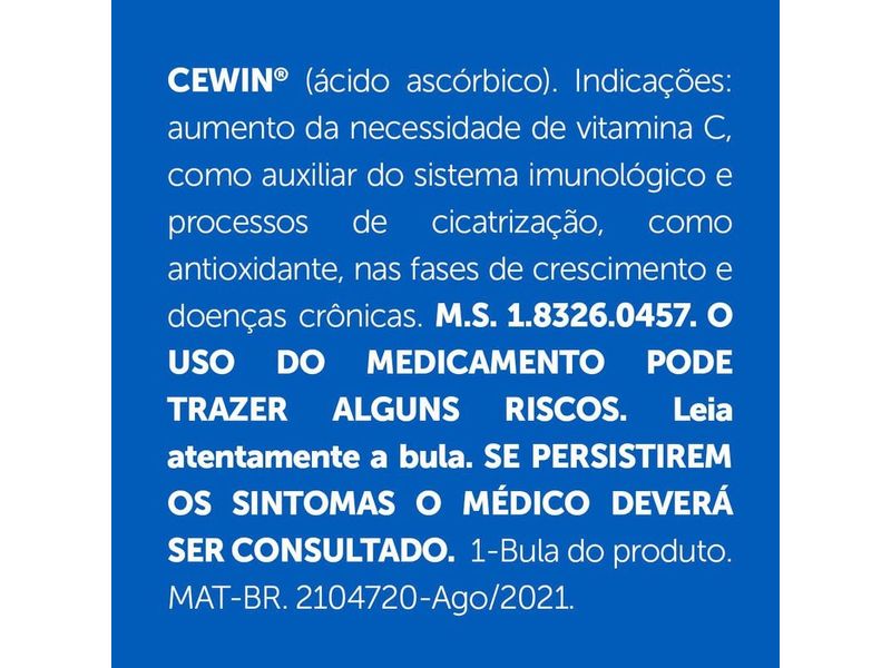 Vitamina-C-Cewin-1g-com-10-Comprimidos-Efervescentes