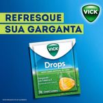 Vick Drops Sabor Limão com 5 pastilhas