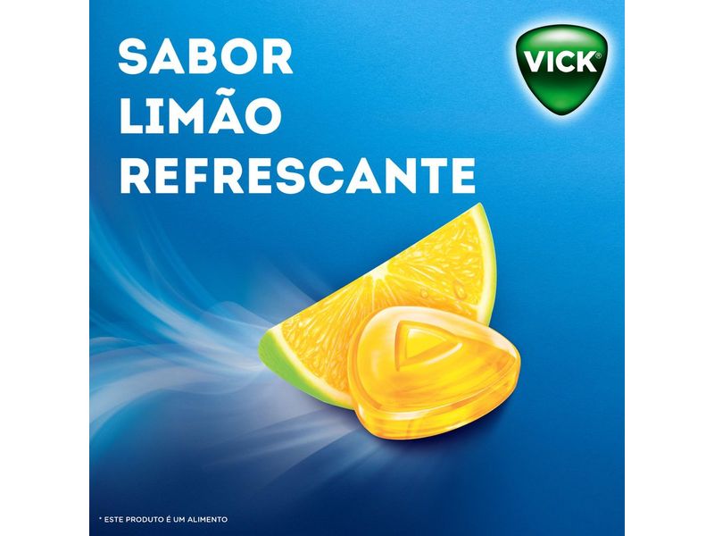 Vick Drops Sabor Limão com 5 pastilhas