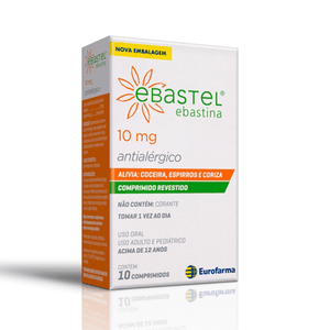 Ebastel 10mg 10 Comprimidos