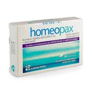 Homeopax 30 Comprimidos