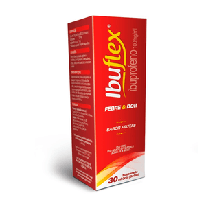 Ibuflex 100mg/ml Suspensão Oral Gotas Sabor Frutas 30ml