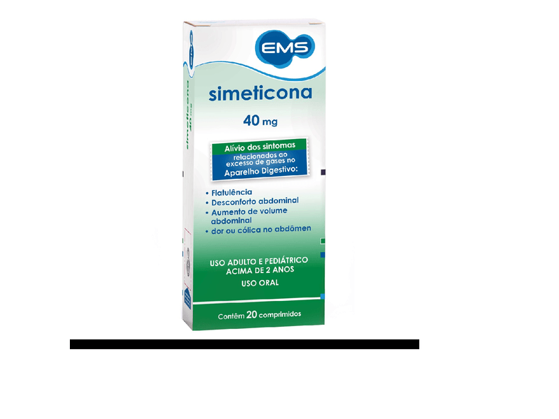 Simeticona---EMS-40mg-Caixa-com-20-Comprimidos