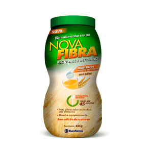 Fibra Alimentar Nova Fibra em Pó Sem Sabor 225g