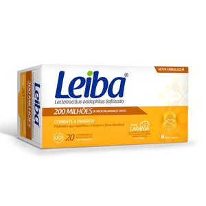 Leiba 20 Comprimidos Mastigáveis