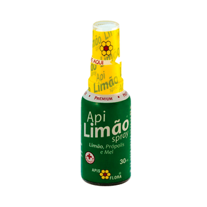 Spray Apilimão Apis Flora Limão, Própolis e Mel 30ml